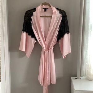 Victoria’s Secret Pink Satin Robe
